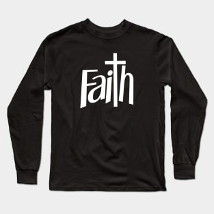 Faith Cross Long Sleeve T-Shirt